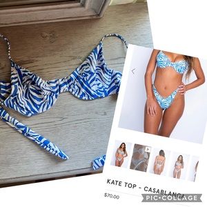 New (worn once) Skatie bikini top size Large. Very comfortable